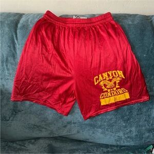 Dodger medium nylon/ polyester gym shorts Canyon Condors